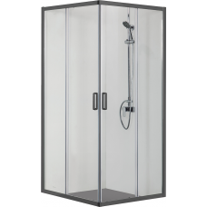 Душевой уголок AQUATEK AQ ARI KV 09020BL 90х90 см без поддона прозрачное стекло Душевой уголок AQUATEK AQ ARI KV 09020BL 90х90 см без поддона прозрачное стекло